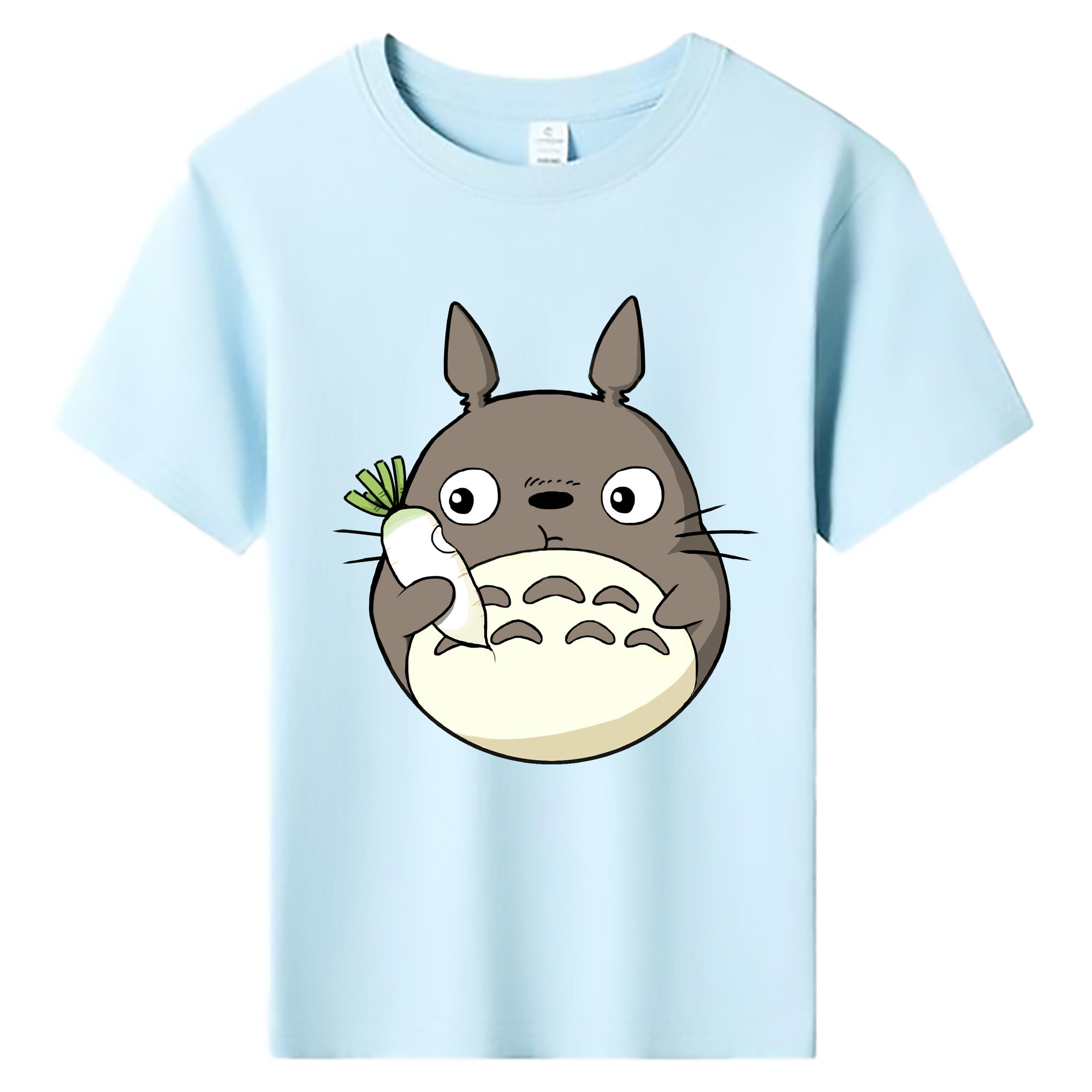 （画像用） となりのトトロ 草壁メイ 草壁サツキ My Neighbor Totoro Satsuki Kusakabe Mei Kusakabe 綿100％キッズTシャツ（フロントプリント）